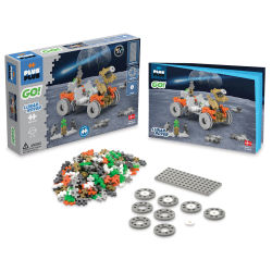 Plus-Plus Learn To Build GO! Lunar Rover, Kit Contents