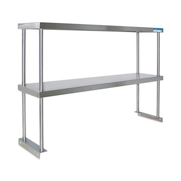 Open in modal - Stainless Steel Tables - Double shelf for 60" long table