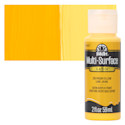 FolkArt Multi-Surface Acrylic Paint - Moon Yellow, 59 ml