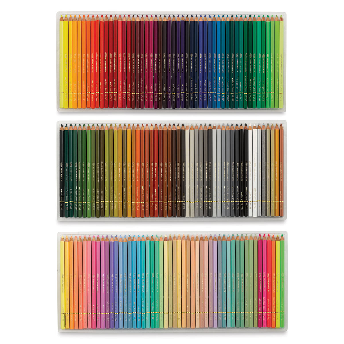 Holbein Artist Colored Pencil 150 Colors Set Wooden Box OP946