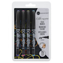 Manuscript CalliCreative Italic Markers - Assorted Colors, Set of 4, Broad Point
