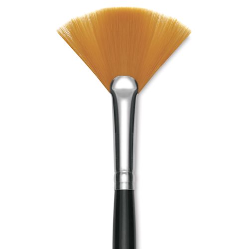 Utrecht Synthetic Sablette Brush - Short Handle, Wash, Size 1/2