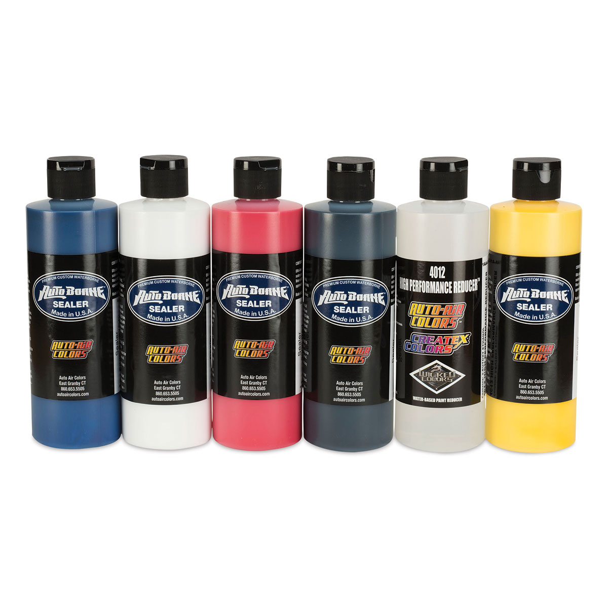 Createx Auto-Air Colors AutoBorne Paint Sealer 6013 2oz Silver