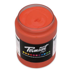 Permaset Aqua Fabric Ink - Supercover Glow Orange, 300 ml