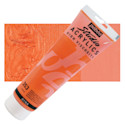 Pebeo High Viscosity Acrylics - Iridescent Orange/Yellow, 250 ml, Tube