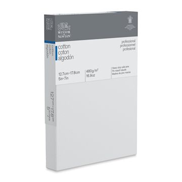 Open in modal - Winsor & Newton Professional Cotton Canvas - 5" x 7", Traditional Profile