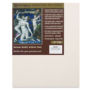 Open in modal - Masterpiece Carmel Hardcore Pro Canvas Panel - 8" x 10"