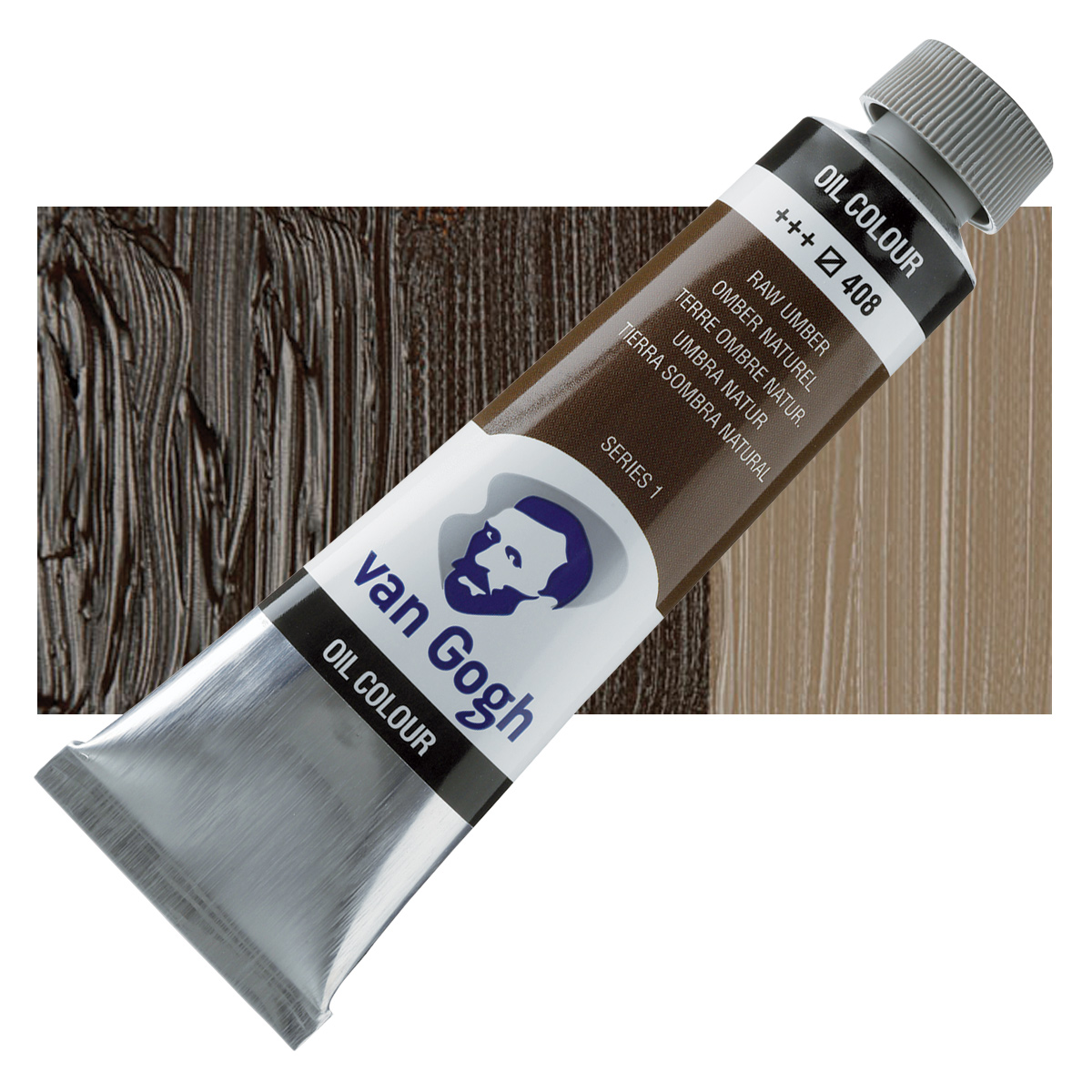 Van Gogh Oil Paint - Raw Umber, 40 ml tube | Utrecht Art Supplies