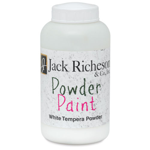 Richeson Powder Tempera Paint - White, 1 lb Jar