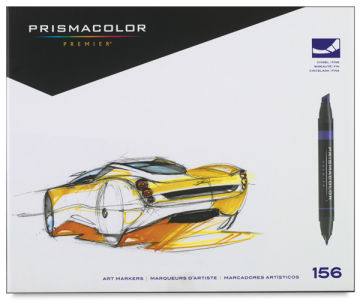 Prismacolor Premier Dual-Ended Art Markers - Mid Tones, Set of 12
