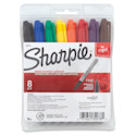 Sharpie Fine Point Permanent Markers - Assorted Colors, Set of 8