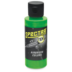 Badger Spectra Tex Airbrush Color - 2 oz, Transparent Parrot Green