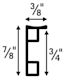 Leader Picture Frames - Diagram showing dimensions of Frames
