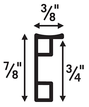 Open in modal - Leader Picture Frames - Diagram showing dimensions of Frames
