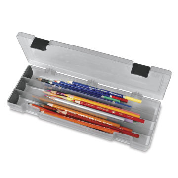 ArtBin Pencil Box - Showing box open, (pencils not included)