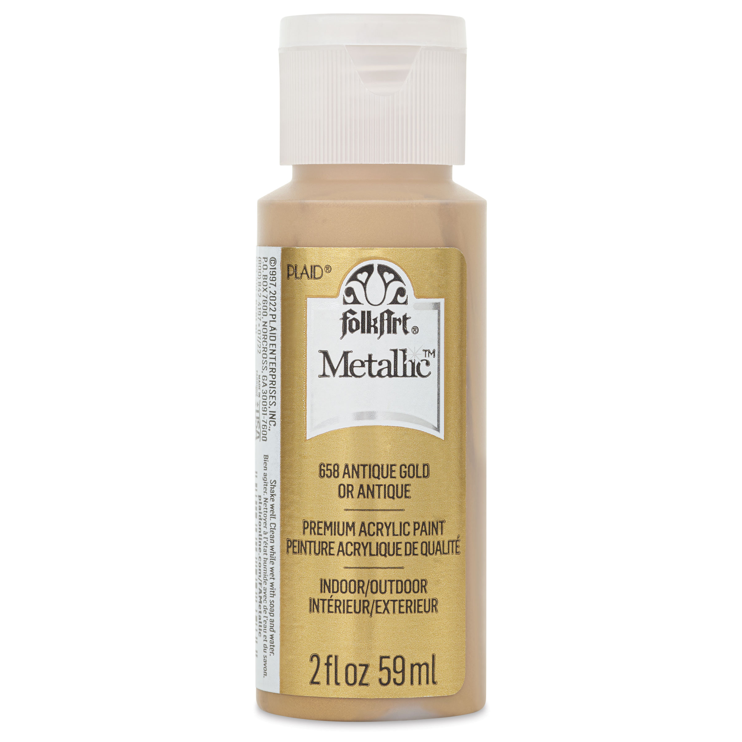 FolkArt Metallic Acrylic Paints | BLICK Art Materials