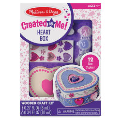 Melissa & Doug Created by Me Chests - Front of Heart Box Kit