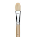 Robert Simmons Signet Brush - Filbert, Long Handle, Size 12