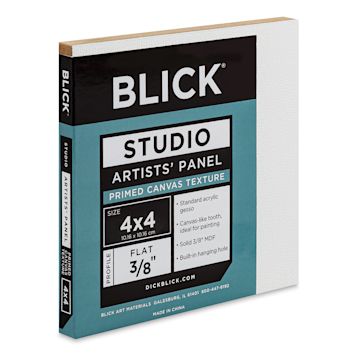 Open in modal - Blick Studio Artists' Board - 4" x 4" x 3/8", Flat