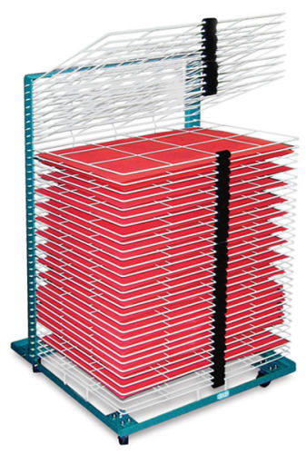 AWT Portable Drying Rack 20" x 26", 40 Shelves BLICK Art Materials