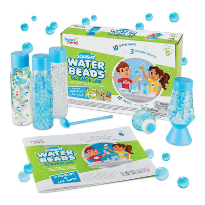 Hand2Mind Squishy Water Beads Science Lab (packaging and contents)