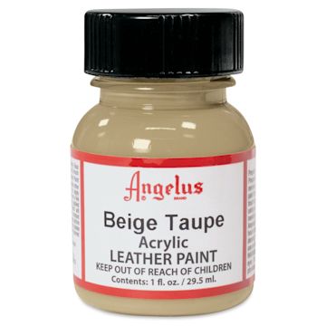 Open in modal - Angelus Acrylic Leather Paint - Beige Taupe, 1 oz