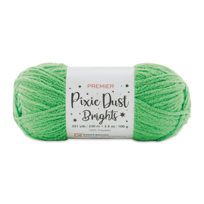 Premier Yarn Pixie Dust Brights Yarn - Lucky Clover, 251 yds