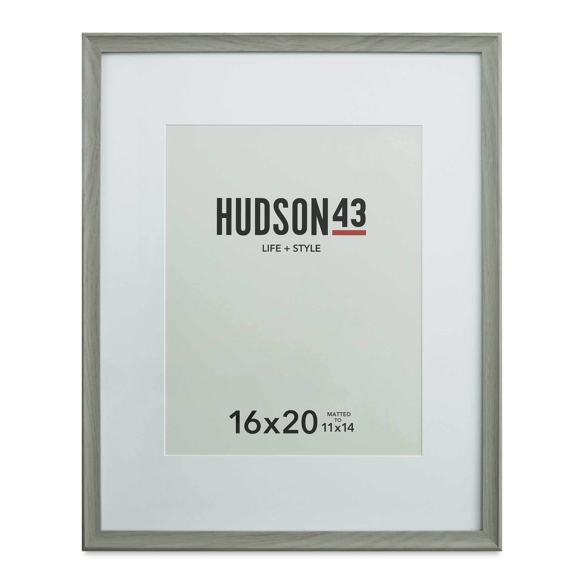 Hudson 43 Traditional Frame - Gray, 16