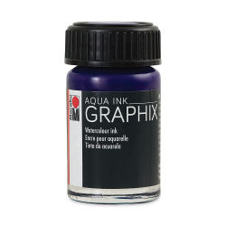 Marabu Graphix Aqua Ink - Dark Ultramarine, 15 ml