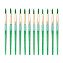 Royal & Langnickel Big Kid's Choice Lil' Grippers Synthetic Brushes - Round, Size 8, Pkg of 12