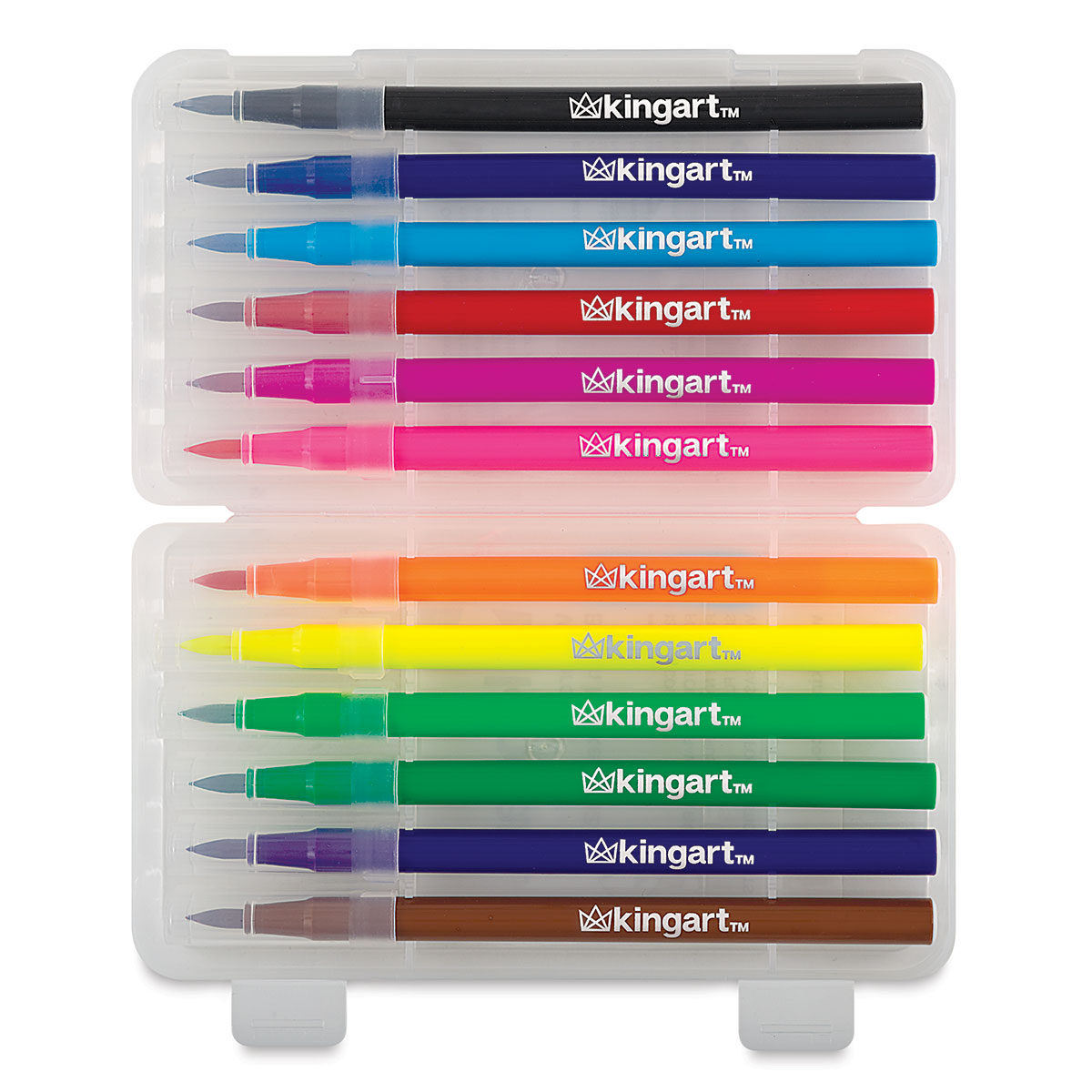 Kingart Watercolor Brush Marker Sets