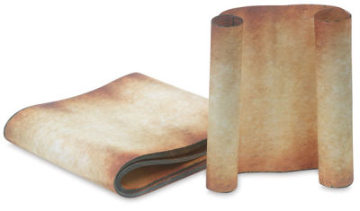 Roylco Rolly Scrolly Paper - Standing scroll with gently folded sheets
