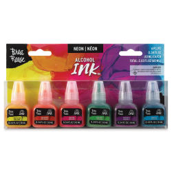Brea Reese Neon Alcohol Inks - Set of 6 (in package)