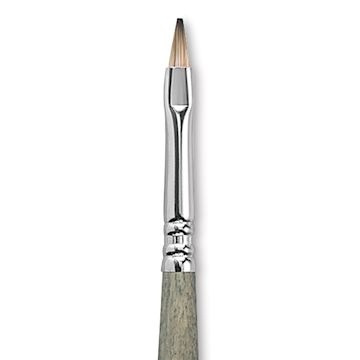 Open in modal - Escoda Tadami Synthetic Mongoose Brush - Bright, Short Handle, Size 4