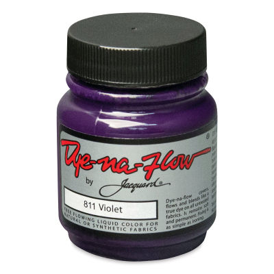 Jacquard Dye-Na-Flow Fabric Color - Violet, 2.25 oz jar