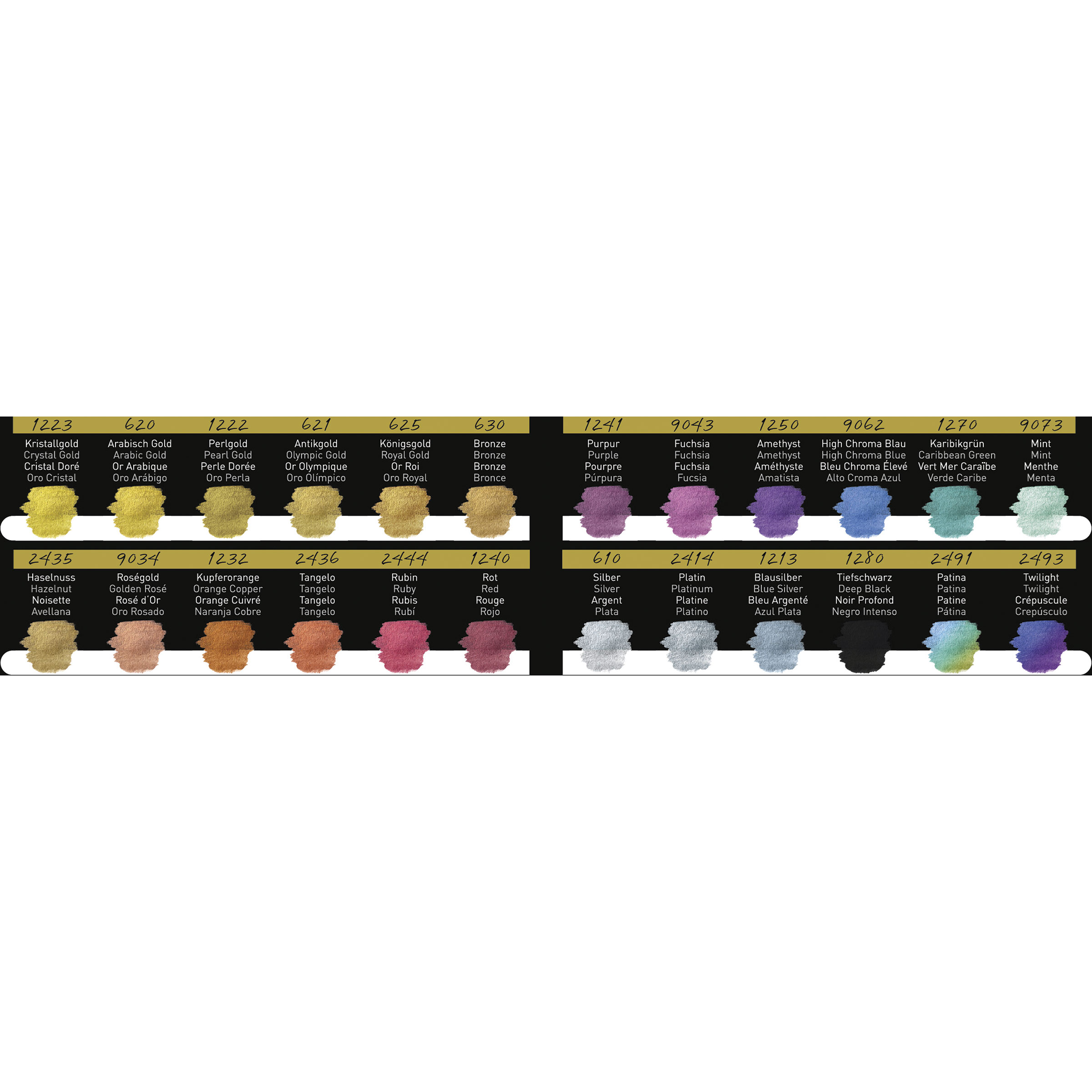 【永遠出品】FINETEC Pearlescent Colours Amazon.com: Finetec, Artist Pearlescent, F5600, Watercolor