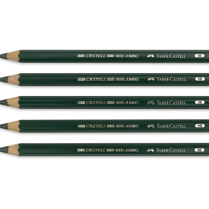 Faber Castell 9000 Jumbo Pencils and Set | BLICK Art Materials