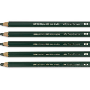 Faber Castell 9000 Jumbo Pencils and Set