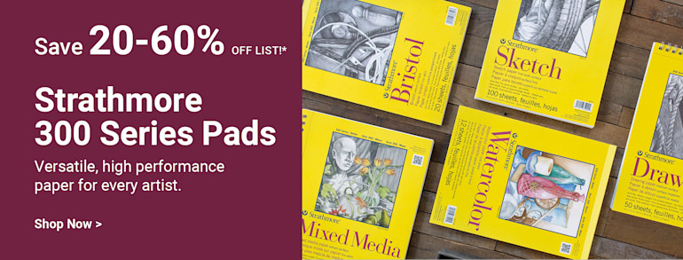 Save 20-60% off list! Strathmore Series 300 Pads. Versatile, high performance paper for every artist. Shop now.