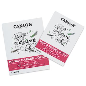 Open in modal - Canson Graduate Manga Marker Layout Pads