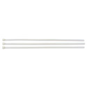 Enkay Nylon Cable Ties - Pkg of 50, White, 12"