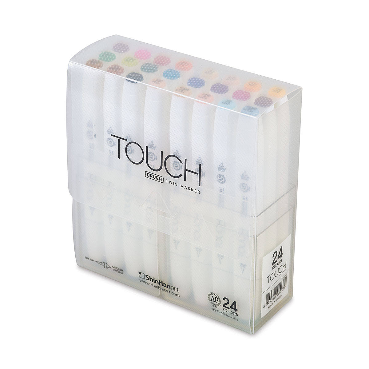 TOUCH™ Twin Marker 204 Colors Complete Set - Aluminum Limited Edition