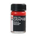 Marabu Graphix Aqua Ink - Vermilion, 15 ml