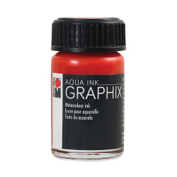 Marabu Graphix Aqua Ink - Vermilion, 15 ml