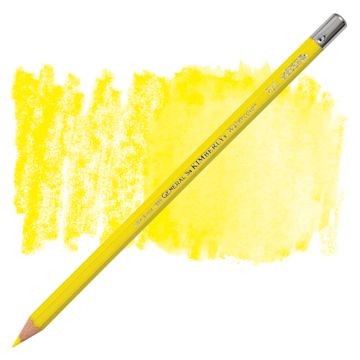 Open in modal - General's Kimberly Watercolor Pencil - Lemon Yellow pencil and swatch