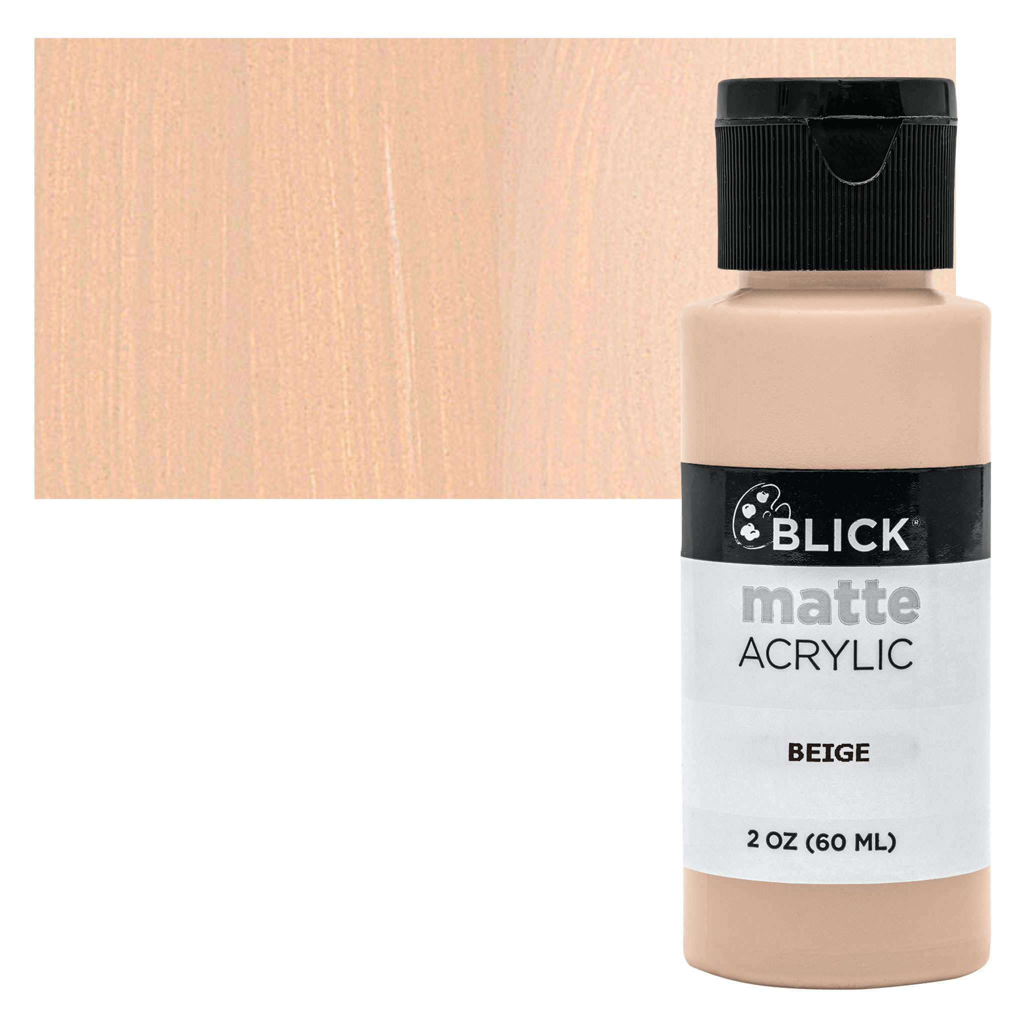 Blick Matte Acrylics - Pastel Colors, Set of 7, 2 oz Bottles