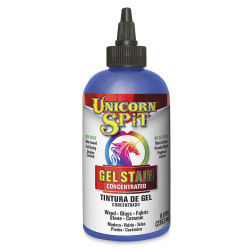 Unicorn Spit Gel Stain and Glaze - Blue Thunder, 8 oz, Bottle