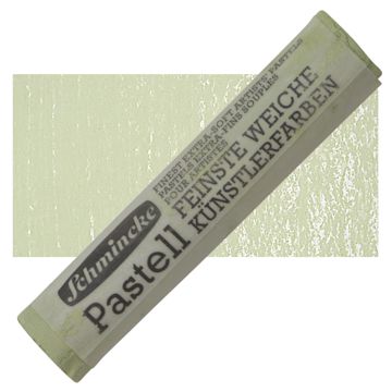 Open in modal - Schmincke Soft Pastel - Bohemian Green O pastel and swatch