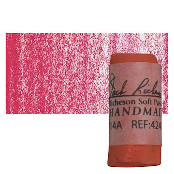 Open in modal - Richeson Handmade Soft Pastel - Red 131 pastel and swatch