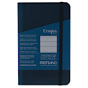 Fabriano Ecoqua Plus Fabric-Bound Notebook - Navy, 3-1/2